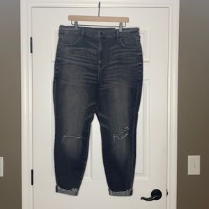 NWT AE NeXT Lvl Curvy Highest Waist Jegging Gray